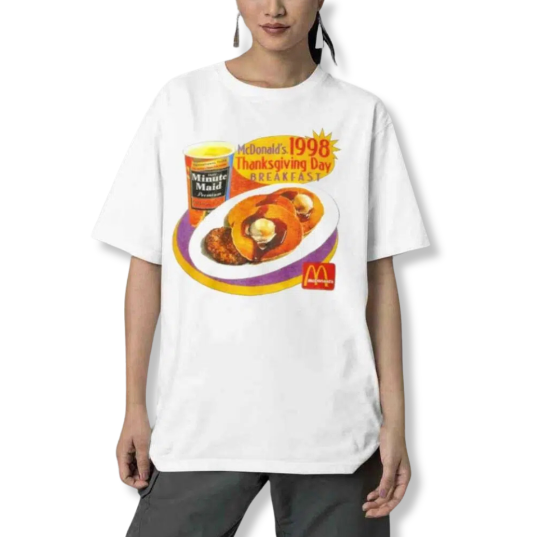AUCUNNOM | McDonalds 1998 T-Shirt (XL) - VOODEED.com / VOO•DEED