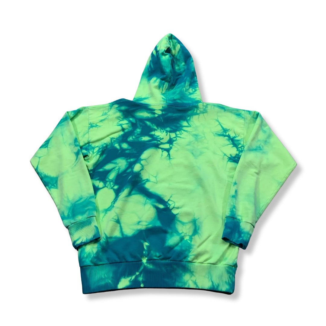 DIESEL | Copyright Green Tye Dye Hoodie (L) - VOODEED.com / VOO•DEED