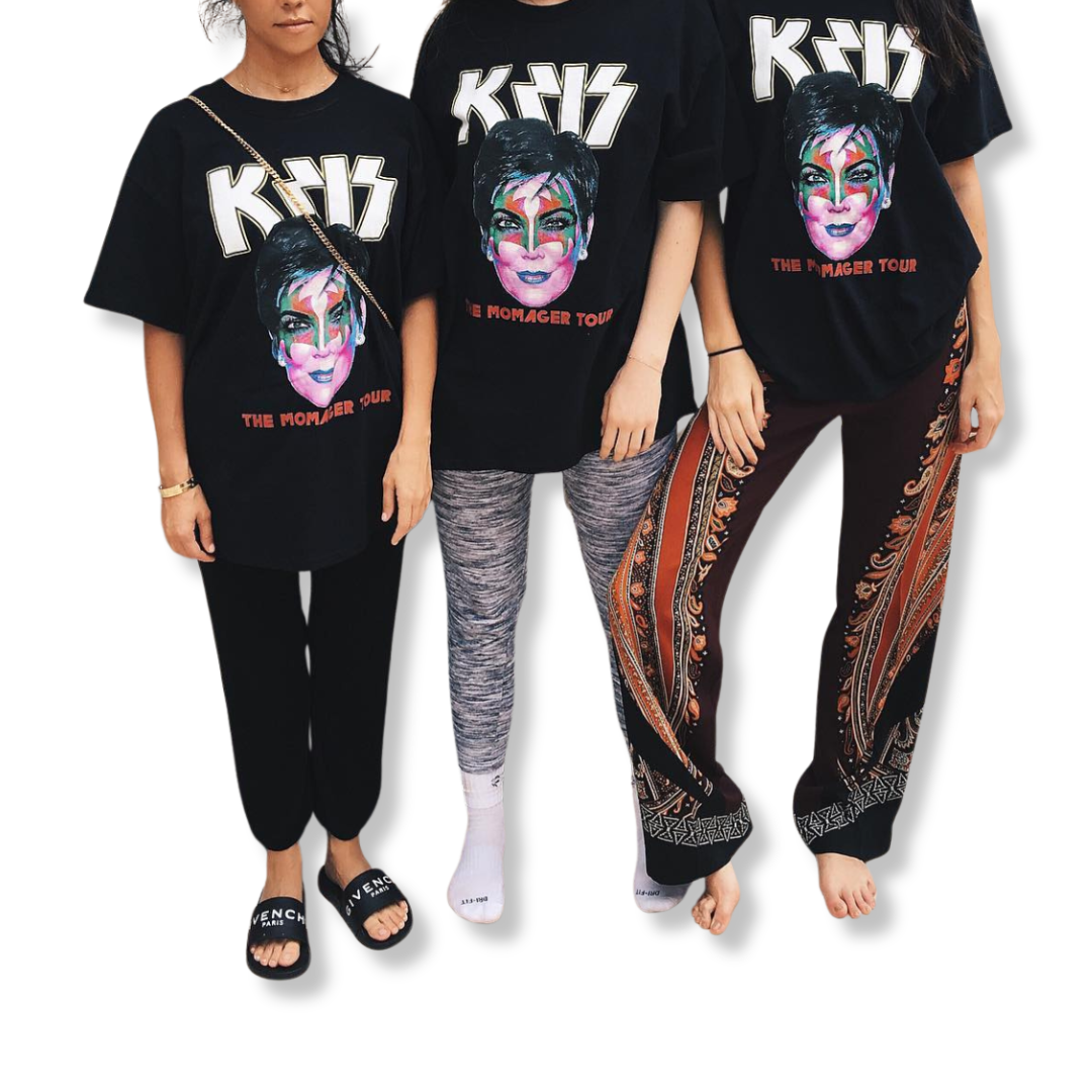 AUCUNNOM | Kris Jenner Momager Tour T-Shirt (S) - VOODEED.com / VOO•DEED