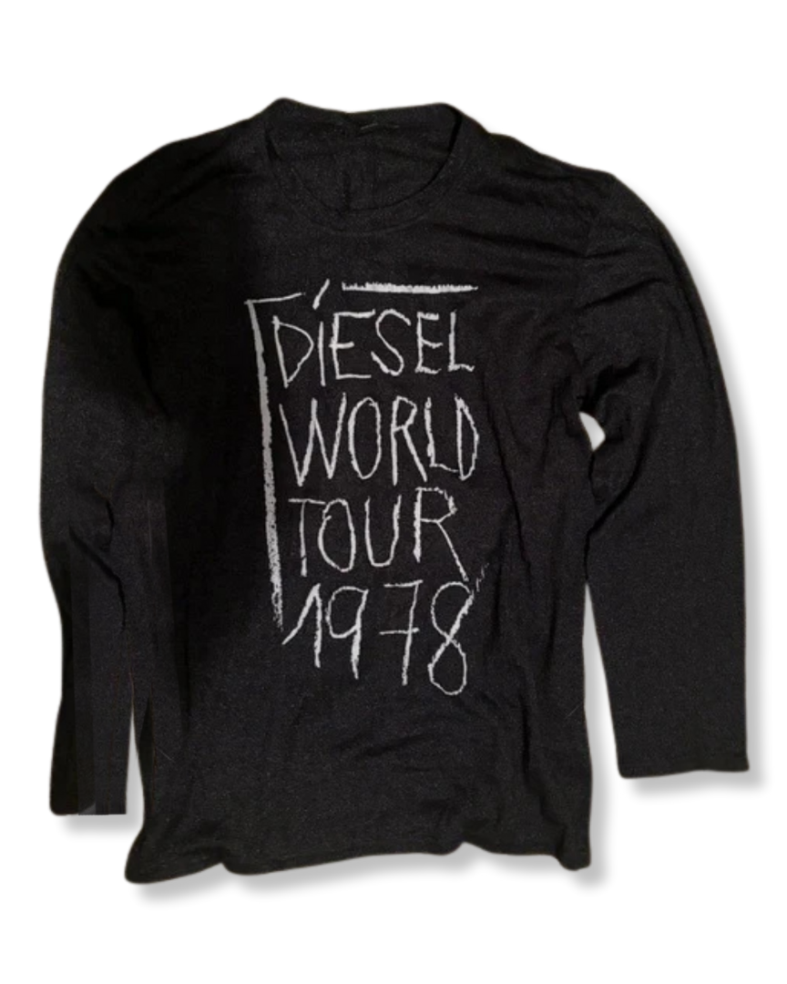 DIESEL | 1978 World Tour Thin Long-Sleeve (S) - VOODEED.com / VOO•DEED