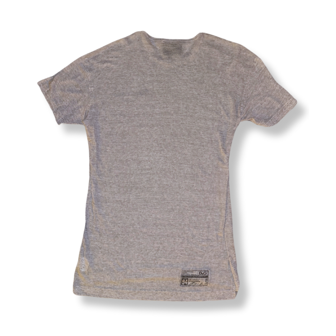 Extra Sheer/Thin 2009 Light Grey Vintage T-shirt (M) - VOODEED / VOO•DEED
