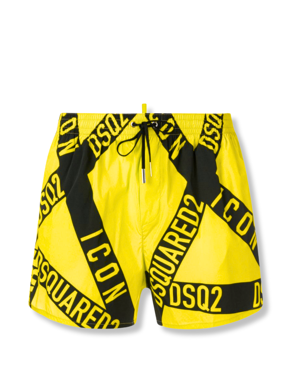 Punk Icon Vintage Swim Shorts (XL) - VOODEED / VOO•DEED