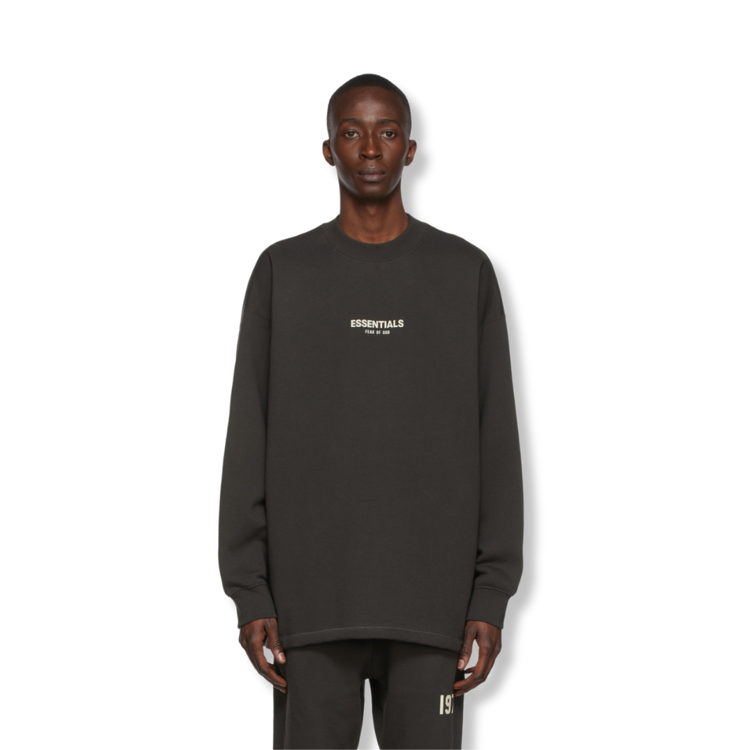 Relaxed Iron Crewneck Vintage Sweatshirt (M) - VOODEED / VOO•DEED