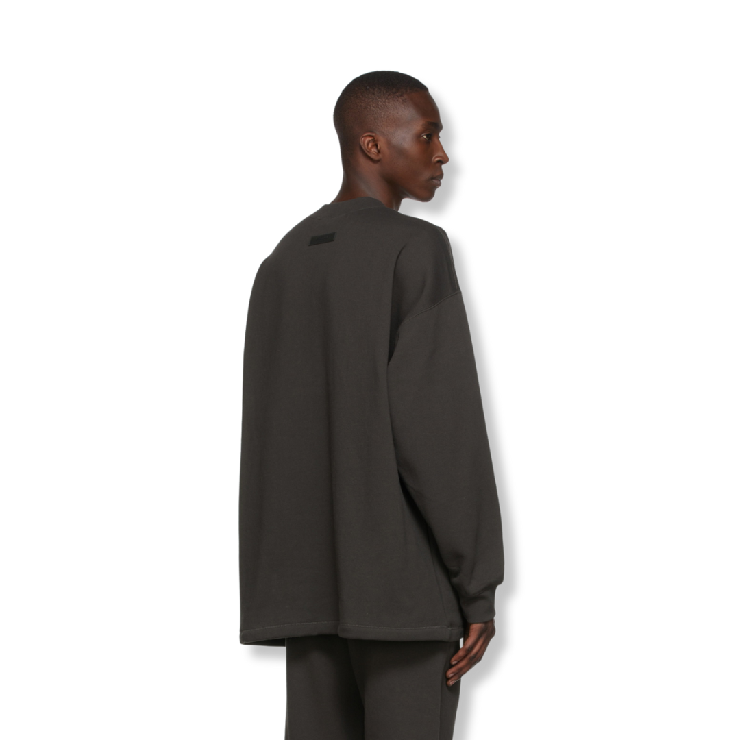 Relaxed Iron Crewneck Vintage Sweatshirt (M) - VOODEED / VOO•DEED