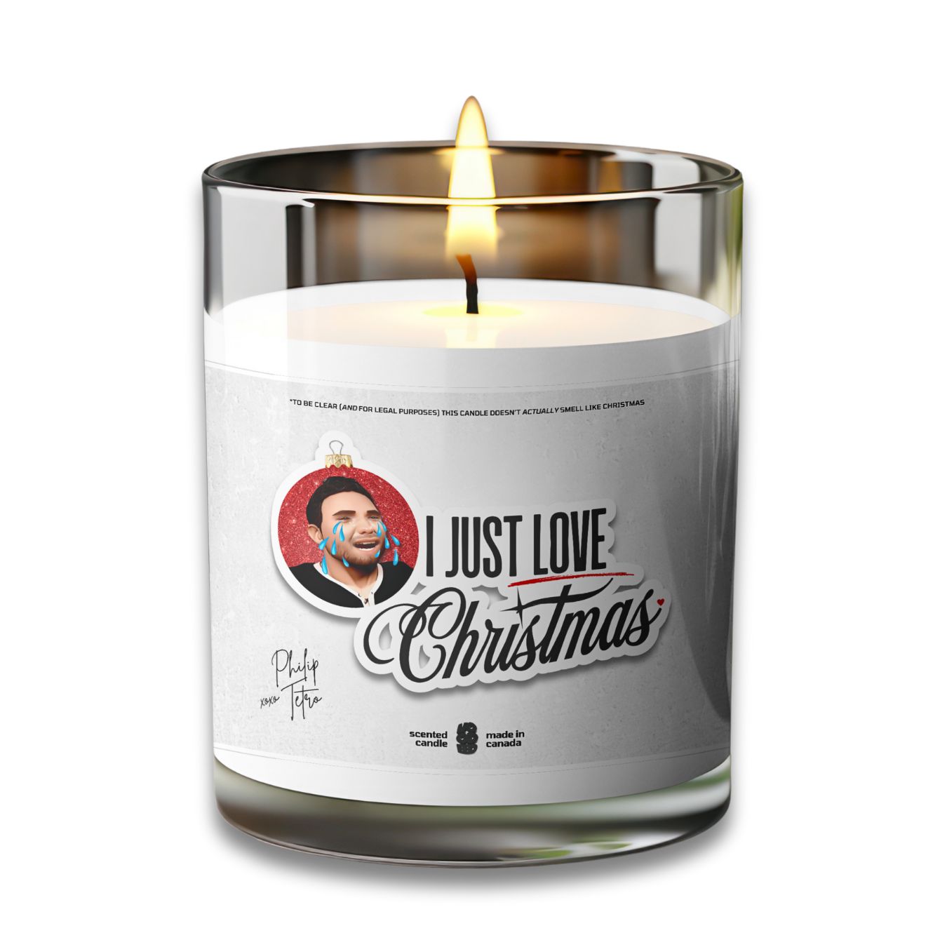 I Just Love Christmas Candle Philip Tetro Candle Philip MTV Candle 1 Girl 5 Gays Voodeed