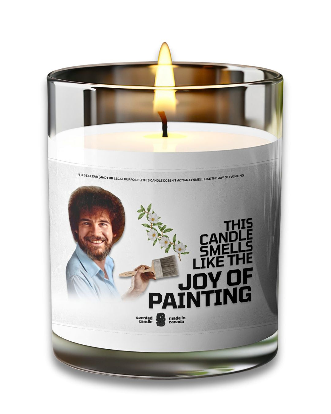 JOY OF PAINTING Candle - VOODEED.com / VOO•DEED