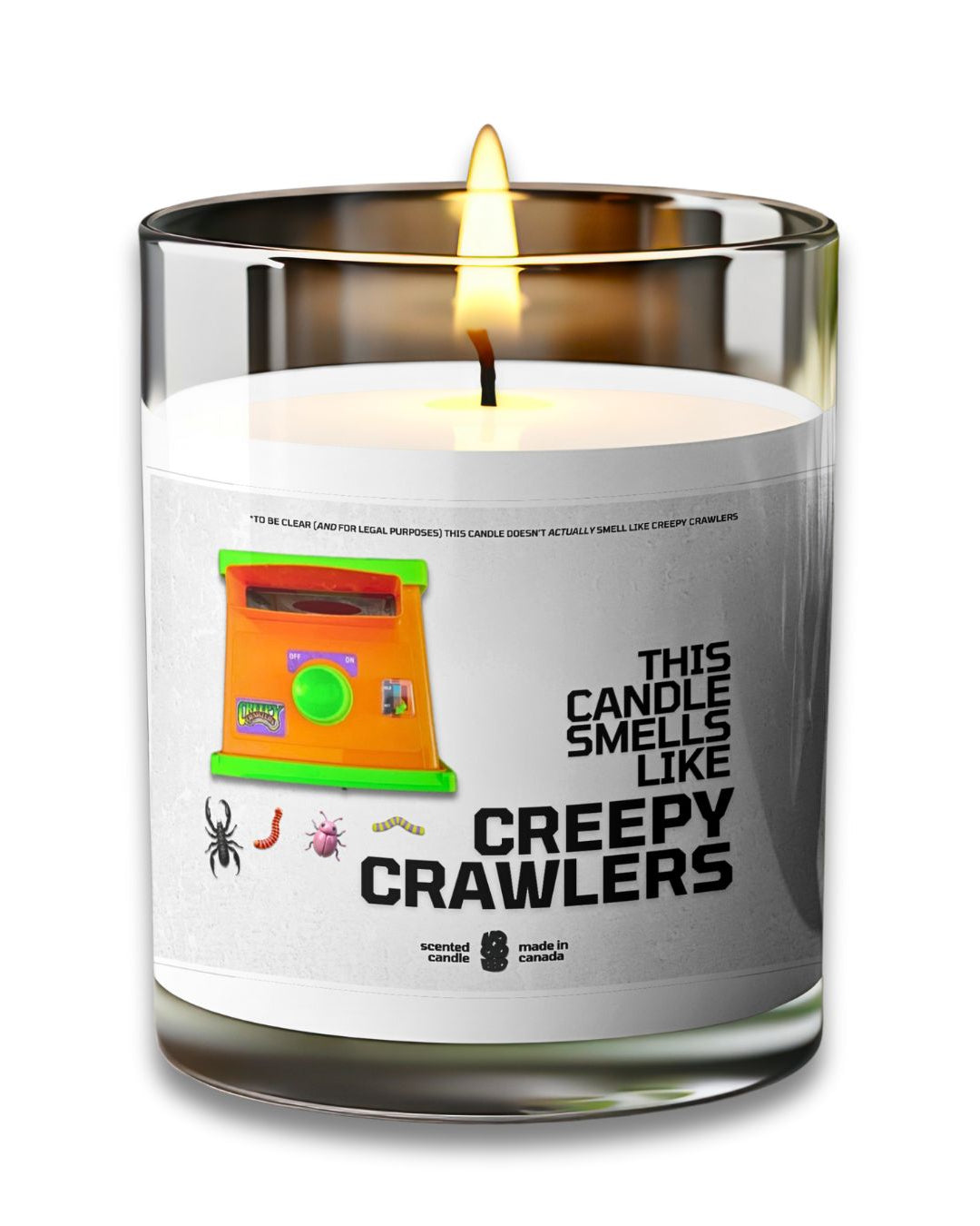 This Candle Smells Like CREEPY CRAWLERS - VOODEED.com / VOO•DEED