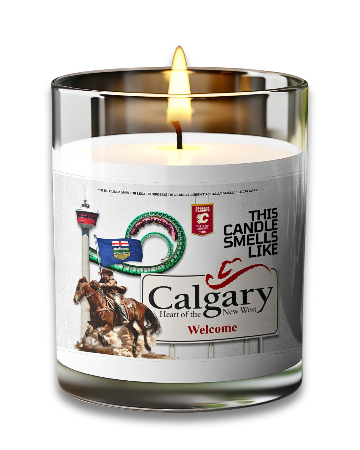 CALGARY Candle - VOODEED.com / VOO•DEED