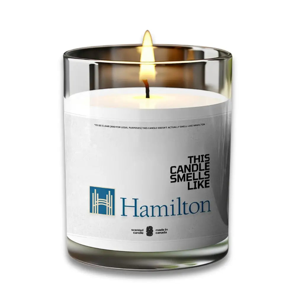 This Candle Smells Like HAMILTON - VOODEED.com / VOO•DEED