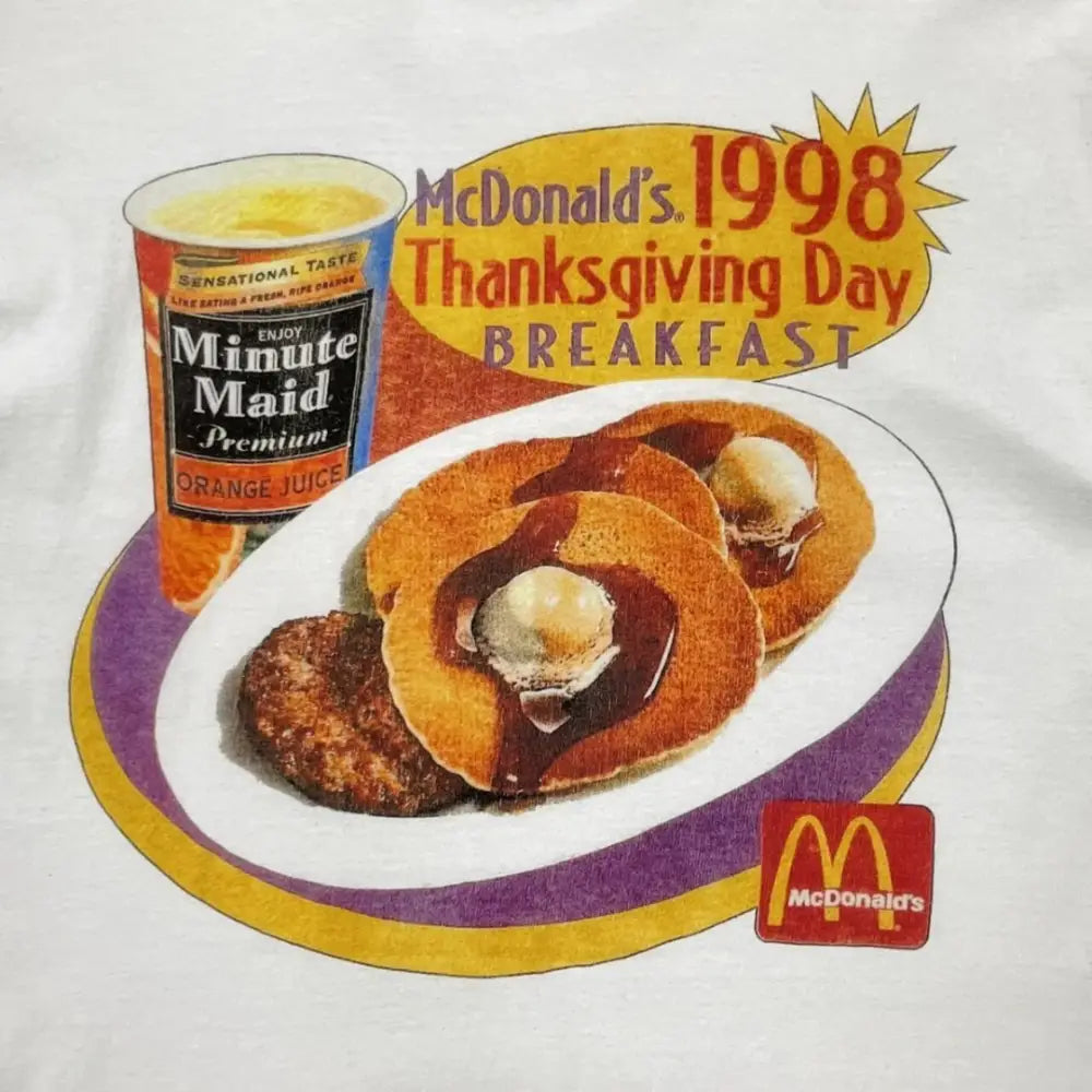AUCUNNOM | McDonalds 1998 T-Shirt (XL) - VOODEED.com / VOO•DEED