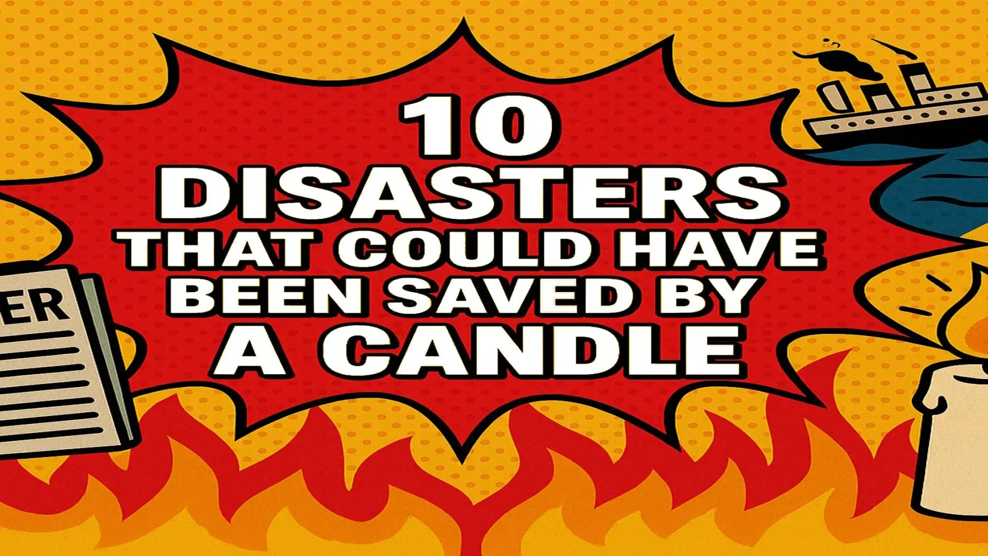 10 Disasters That Could Have Been Saved By a Candle