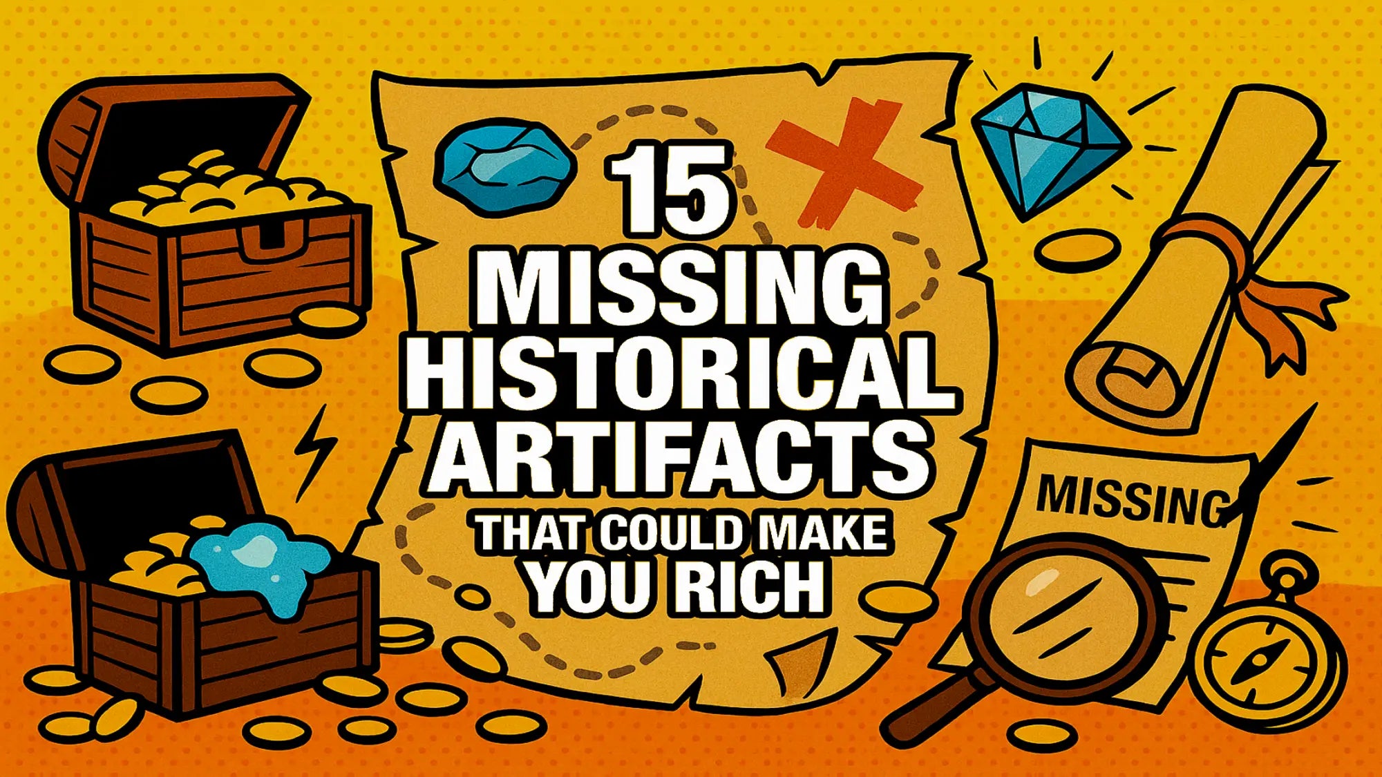 15 Missing Artifacts That Will Make You Rich