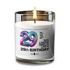 29 Birthday Candle 9 Years Old Birthday Gift Candle Voodeed