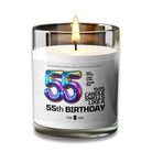 55 Birthday Candle 55 Year Old Birthday Gift Voodeed