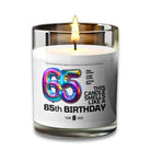 65th BIRTHDAY Candle - VOODEED.com / VOO•DEED