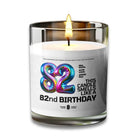 82nd BIRTHDAY Candle - VOODEED.com / VOO•DEED