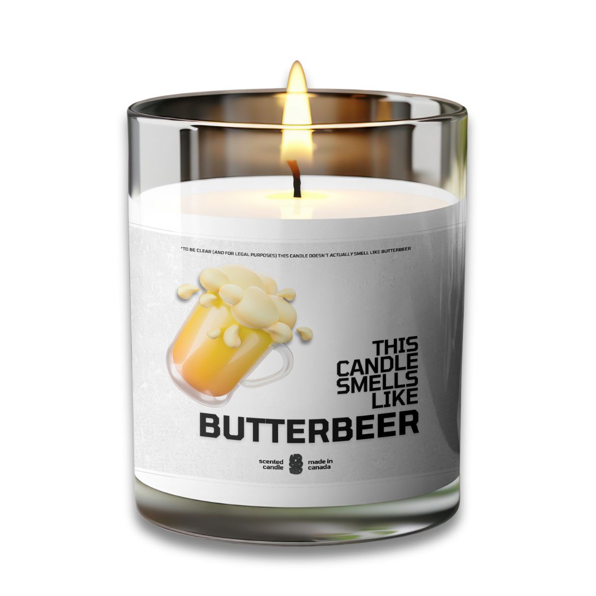 Butterbeer Candle Harry Potter Candle Voodeed