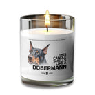 Dobermann Candle Doberman Candle Dog Voodeed Candle