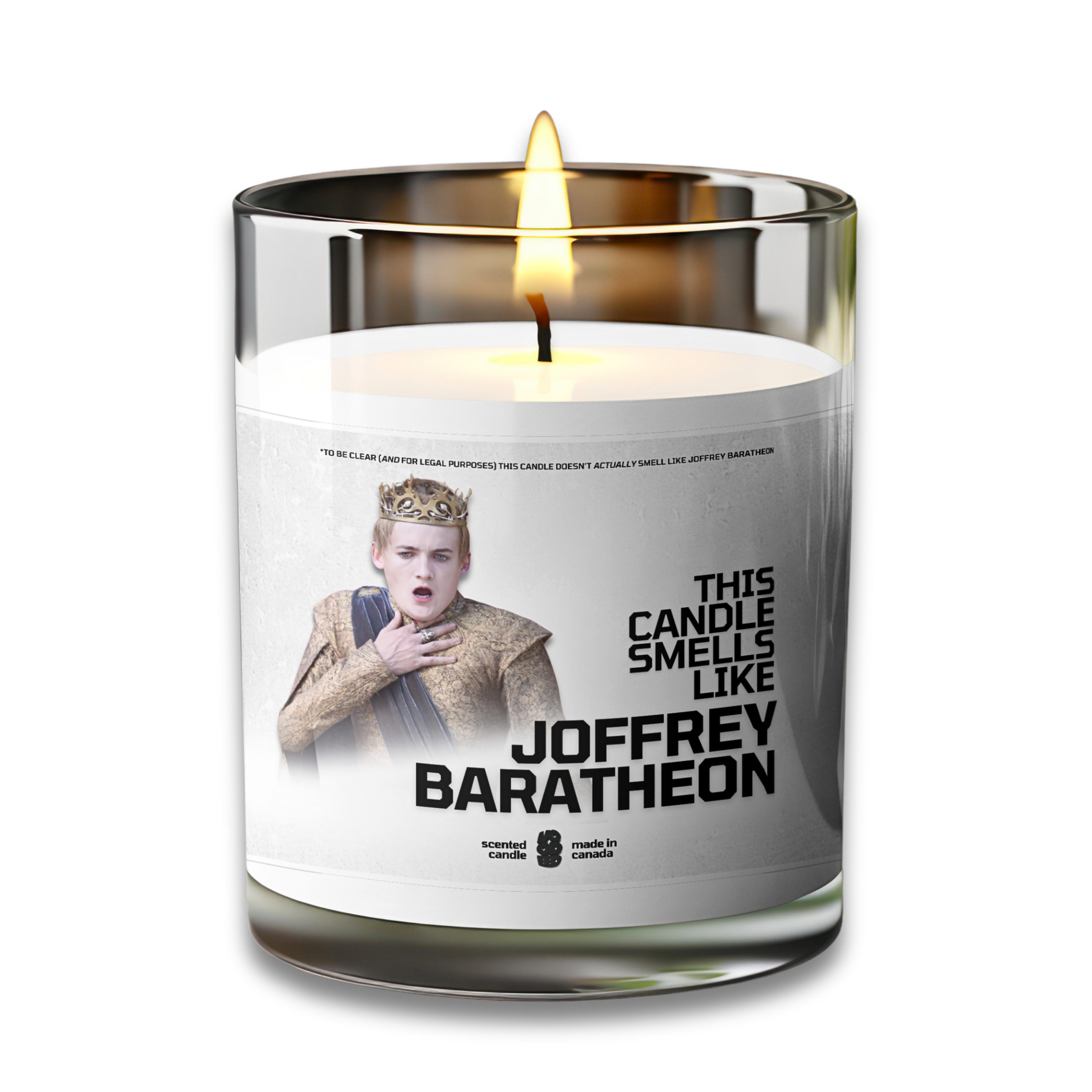 Joffrey Baratheon Game of Thrones Candle Voodeed