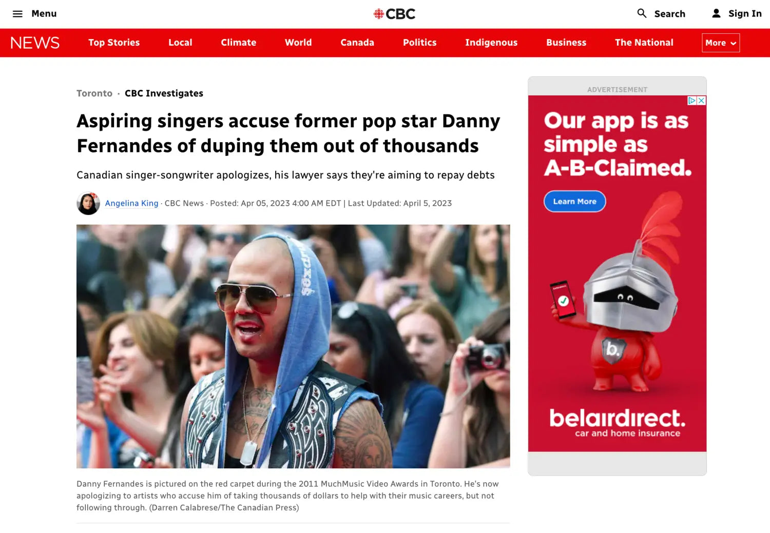 Popstar to Scam Artist: The Descent of Danny Fernandes