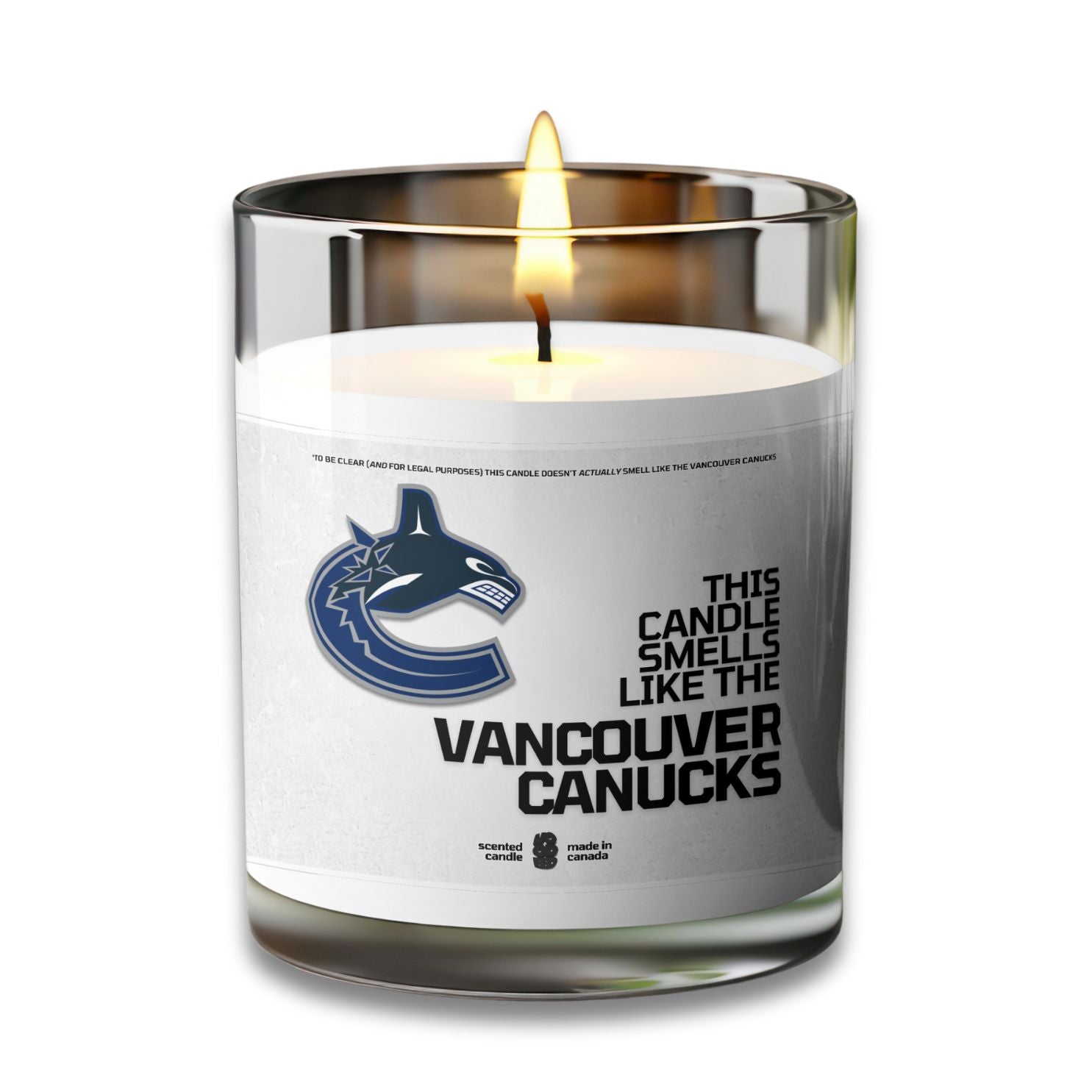 Vancouver Canucks Candle Voodeed