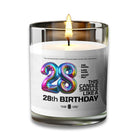 This Candle Smells Like a 28th BIRTHDAY - VOODEED / VOO•DEED / 'voodəəd (noun)