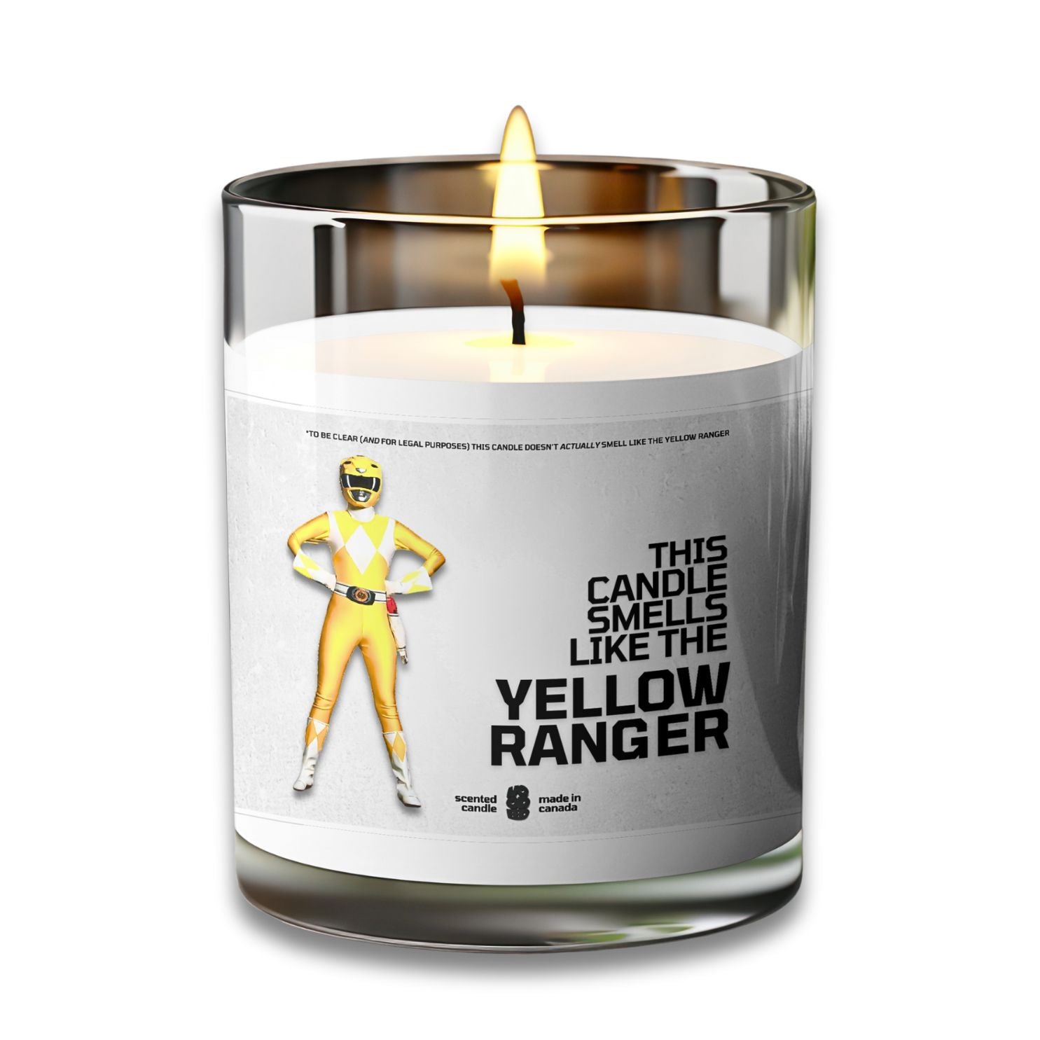 Yellow Ranger Candle Voodeed