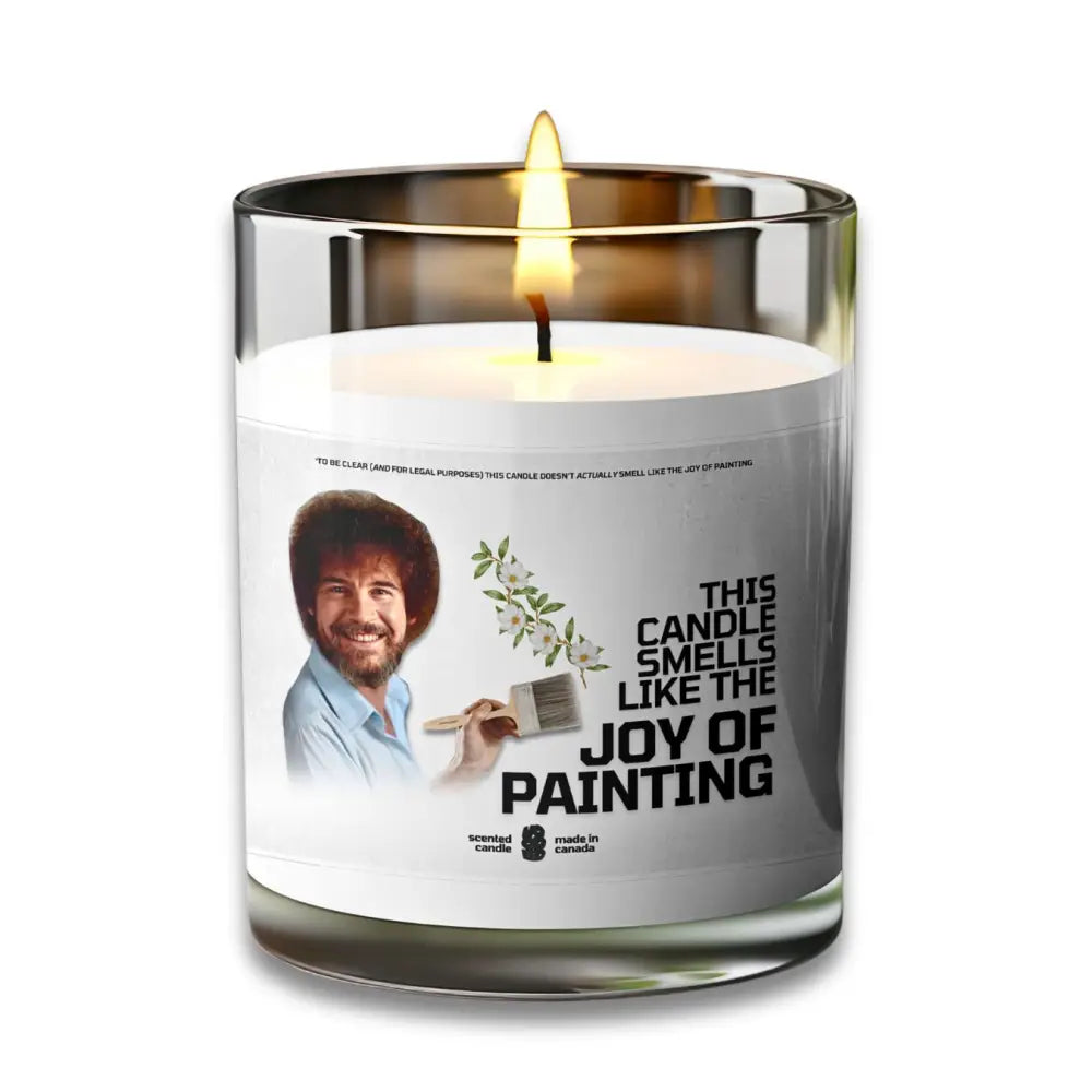JOY OF PAINTING Candle - VOODEED.com / VOO•DEED