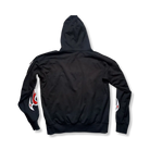 DIESEL | D$troy Red White Flames Hoodie (L) - VOODEED.com / VOO•DEED