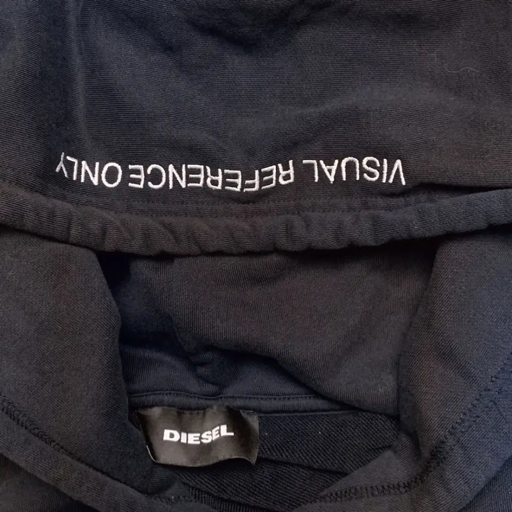 DIESEL | D$troy Red White Flames Hoodie (L) - VOODEED.com / VOO•DEED