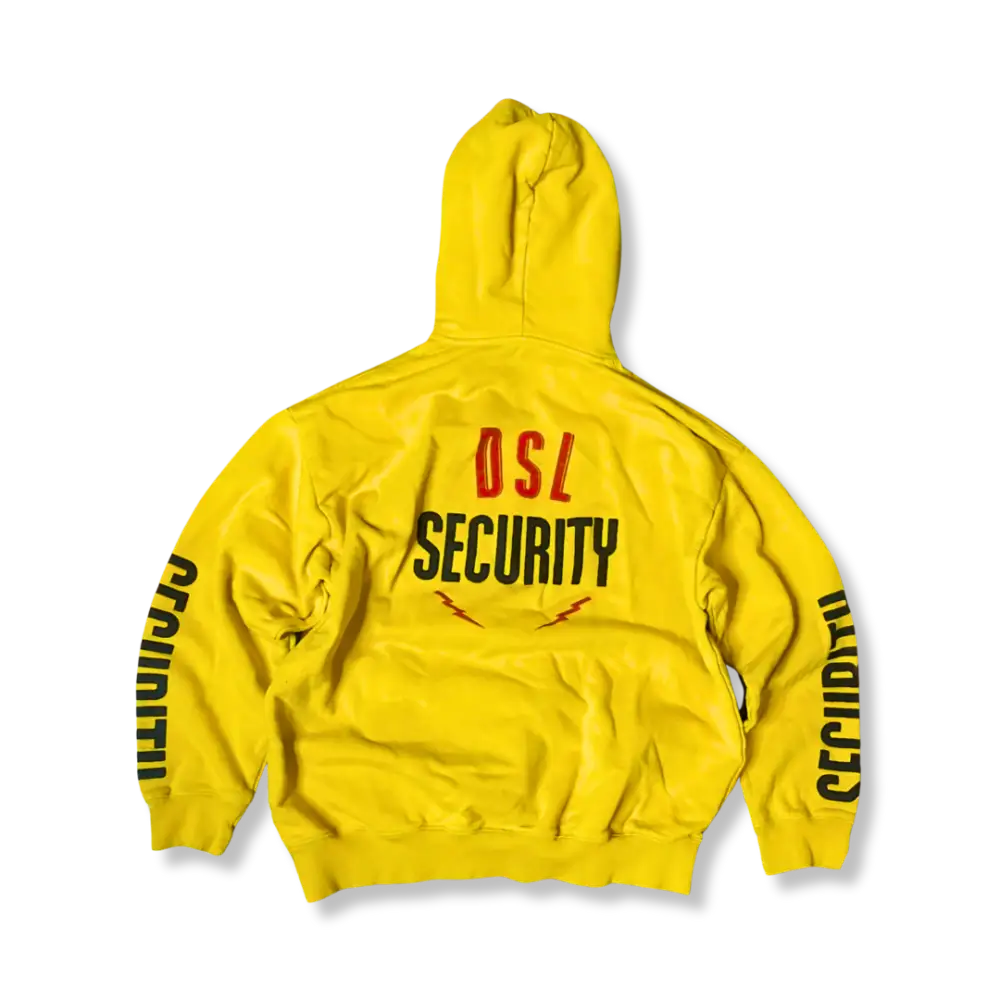 DIESEL | DSL Mustard Security Hoodie (S) - VOODEED.com / VOO•DEED