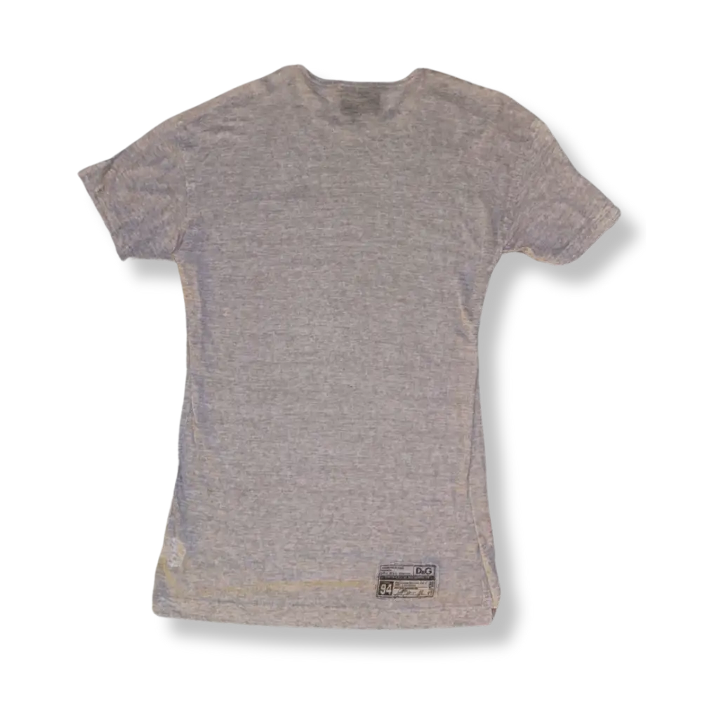 Extra Sheer/Thin 2009 Light Grey Vintage T-shirt (M) - VOODEED / VOO•DEED