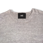 Extra Sheer/Thin 2009 Light Grey Vintage T-shirt (M) - VOODEED / VOO•DEED