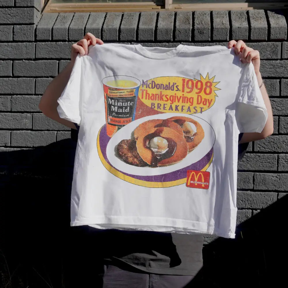 AUCUNNOM | McDonalds 1998 T-Shirt (XL) - VOODEED.com / VOO•DEED