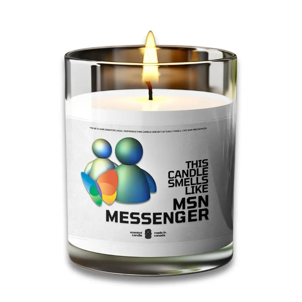 MSN MESSENGER Candle - VOODEED.com / VOO•DEED