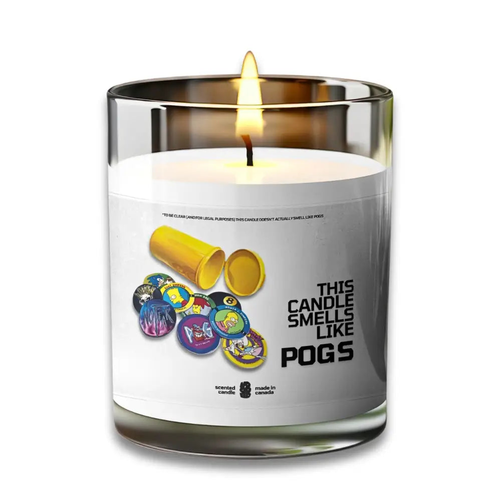 POGS Candle - VOODEED.com / VOO•DEED
