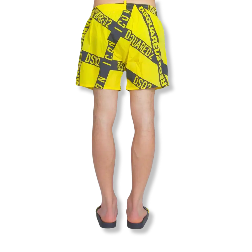 Punk Icon Vintage Swim Shorts (XL) - VOODEED / VOO•DEED