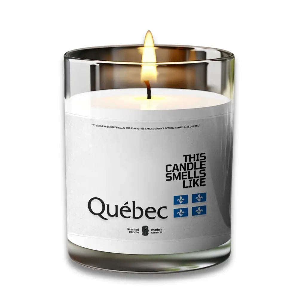 This Candle Smells Like QUEBEC - VOODEED.com / VOO•DEED
