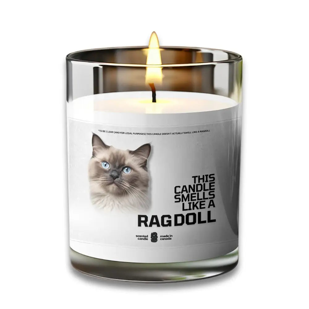 This Candle Smells Like a RAGDOLL - VOODEED.com / VOO•DEED