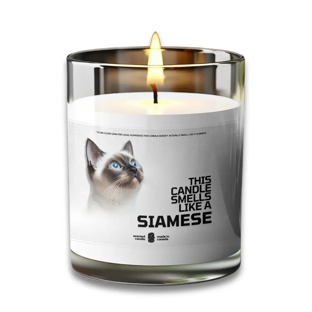 This Candle Smells Like a SIAMESE - VOODEED.com / VOO•DEED