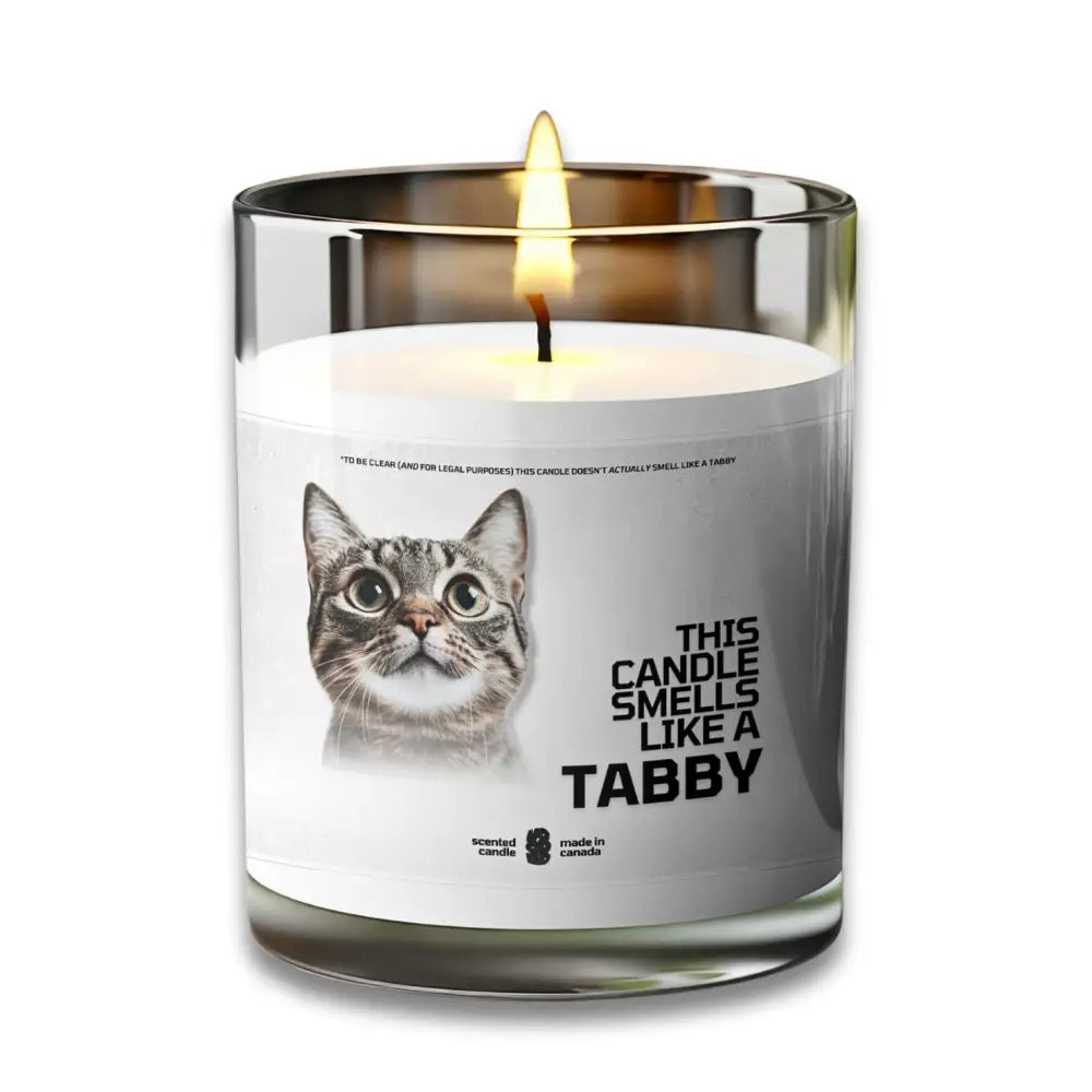 This Candle Smells Like a TABBY - VOODEED.com / VOO•DEED