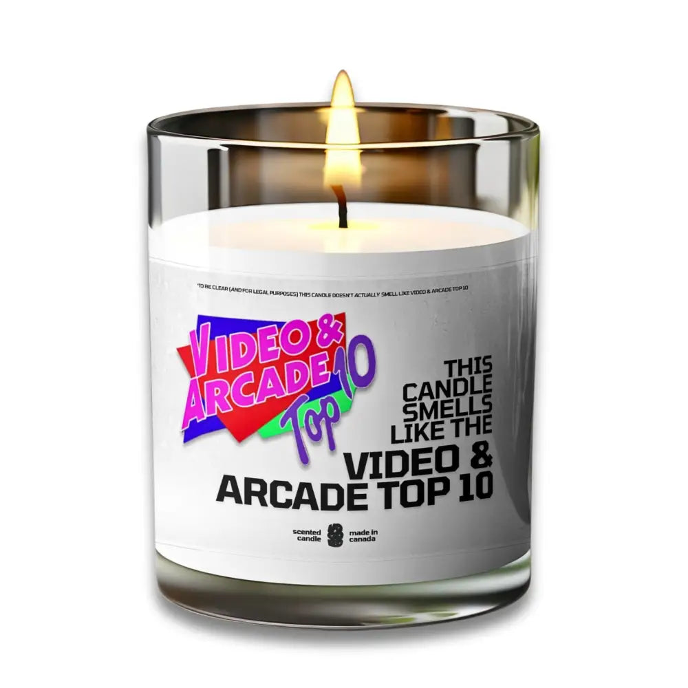 VIDEO & ARCADE TOP 10 Candle - VOODEED.com / VOO•DEED