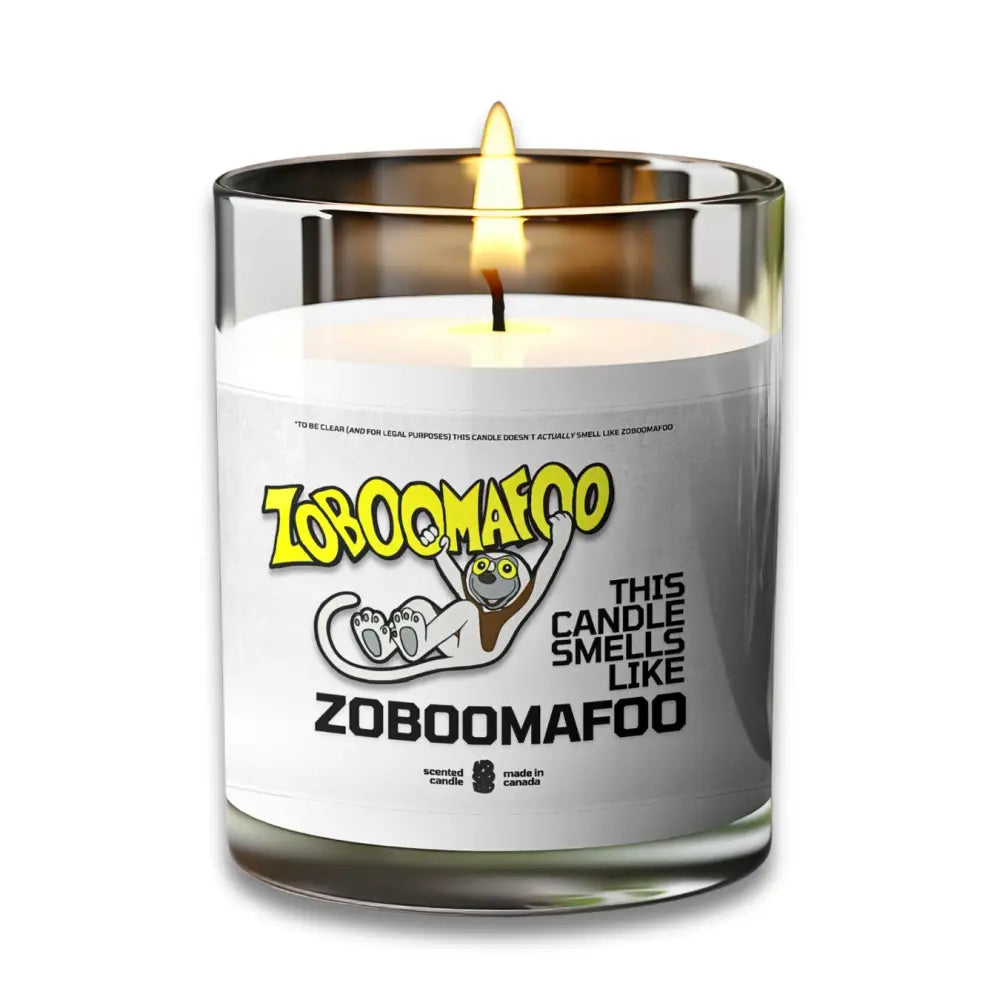 This Candle Smells Like ZOBOOMAFOO - VOODEED.com / VOO•DEED